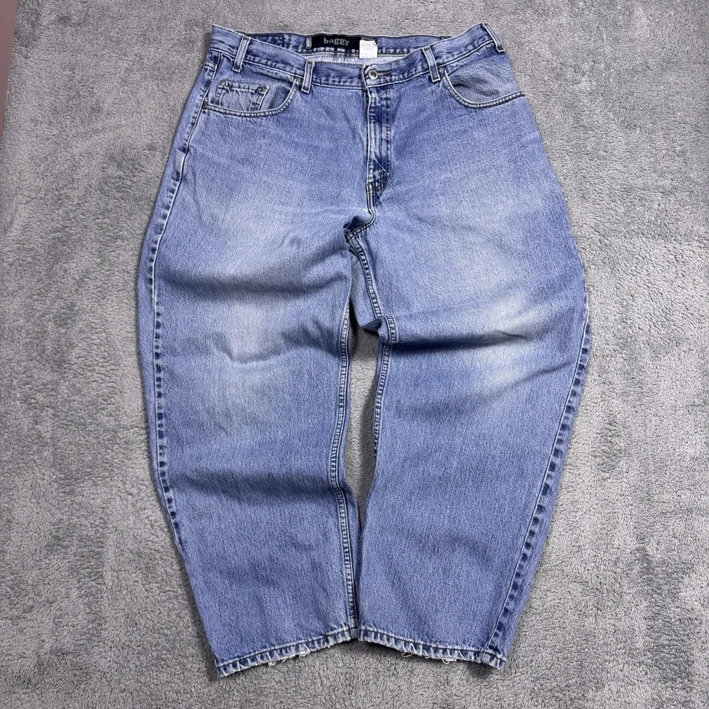 Levis SilverTab Jeans Mens 38x30 Baggy Y2K Skate Denim 90s Grunge Vintage